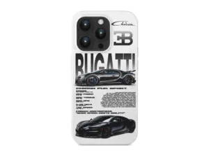 Custodia in silicone per iPhone Bugatti Serie High-End